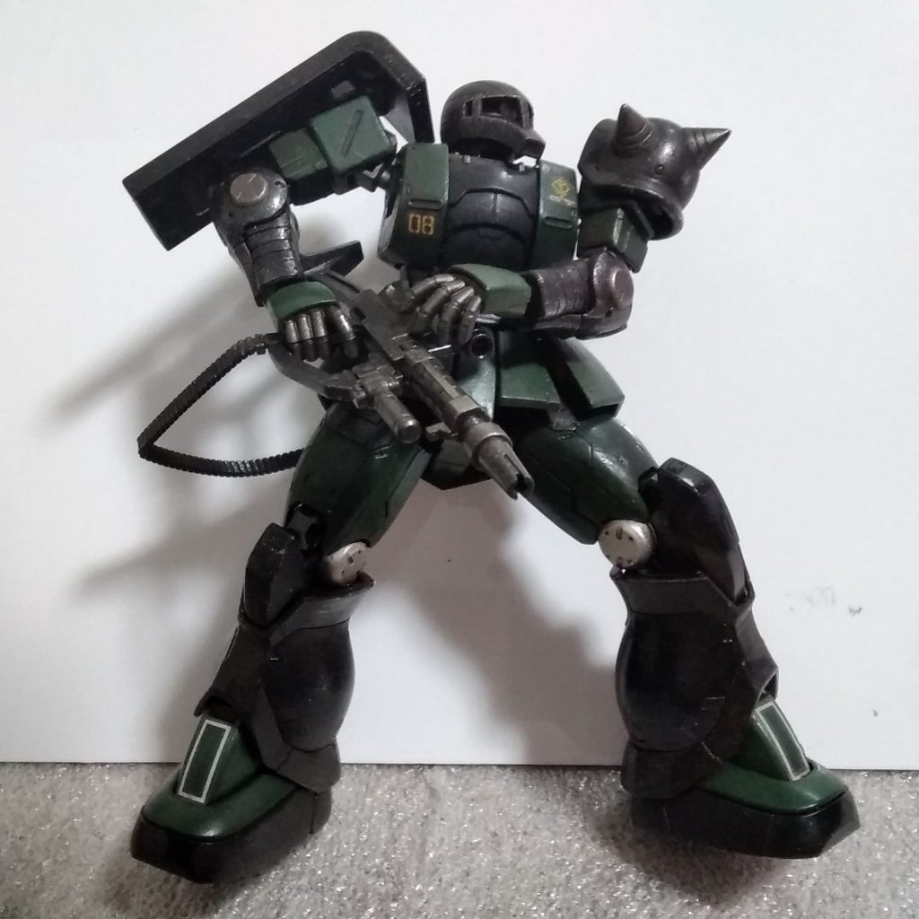 【とても大切なキット！レッドショルダーウザァリング仕上げ】HG オリジンザクⅠ とても大切なキット！レッドショルダーウザァリング仕上げ】HG