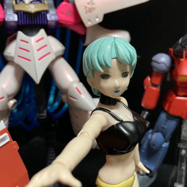 フォウ・・・衣装？アーマー？どうしようかなぁ💦旧キットのサイコガンダム高い💦何か考えながらガンキャノン始めます😊 （2枚目）