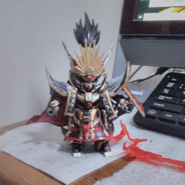 こいつを筆塗なんてするんじゃなかった（）