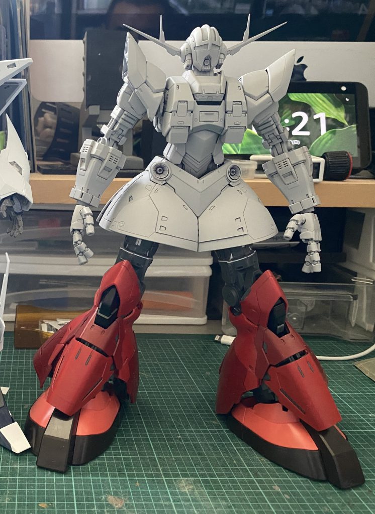 試しに付けてみた足が意外にフィット‼️