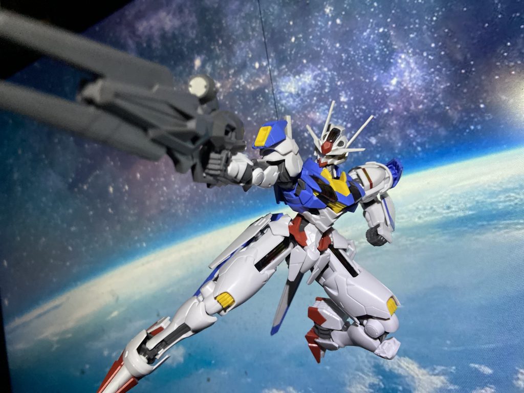 エアリアル❤️バレル延長したこの銃のVERも早く本編で見たいですね〜