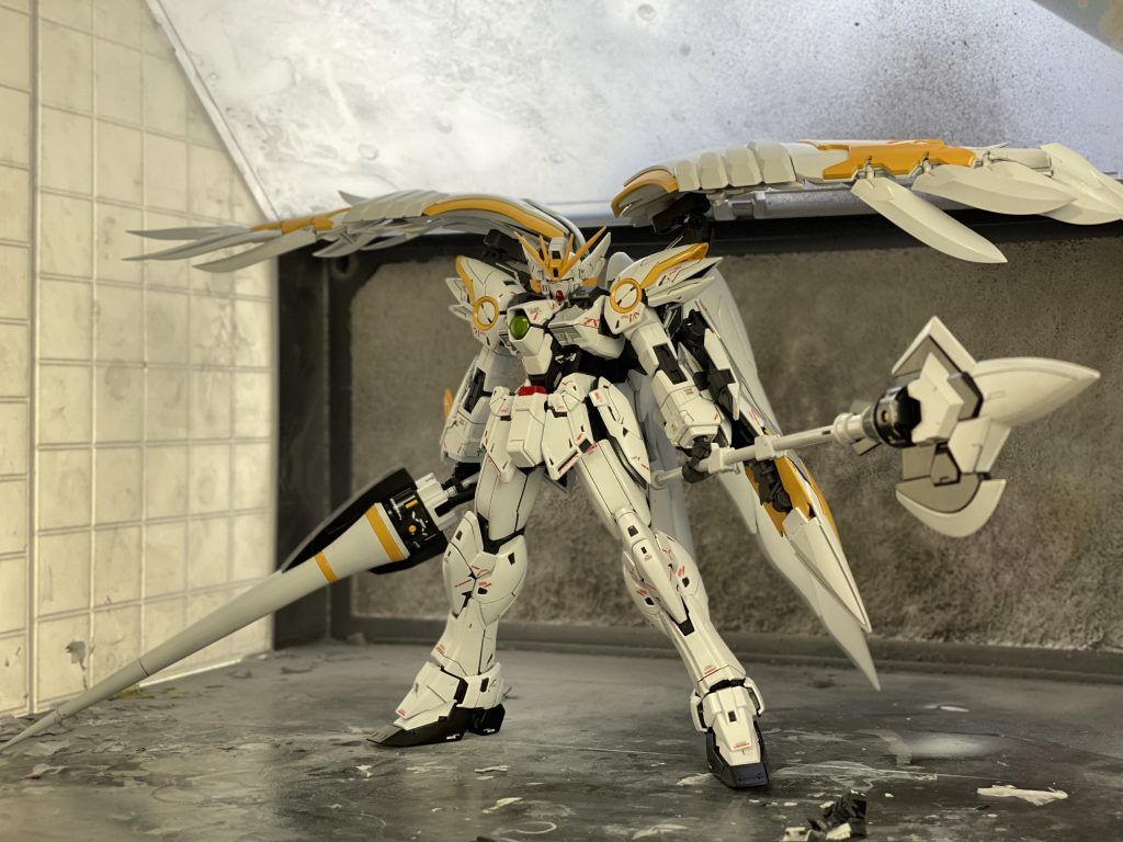 武装はヒートランス、ヒートハルバードです。時間が空いた時にでもバスターライフルは作ります。