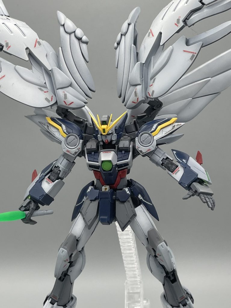 初めてアニメ見た時にカッコよさに衝撃受けた機体でした😂もう一度作り直したいです🙈