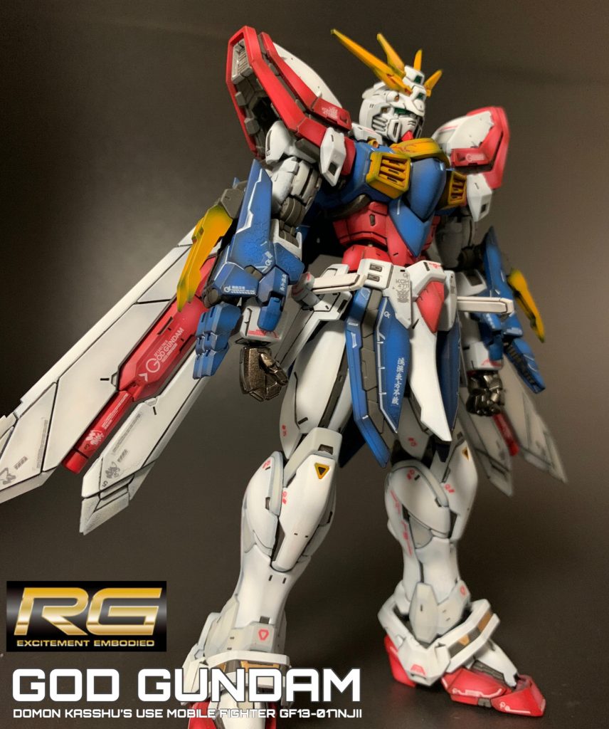 RGゴッドガンダム–2枚目/制作者：@tosaben