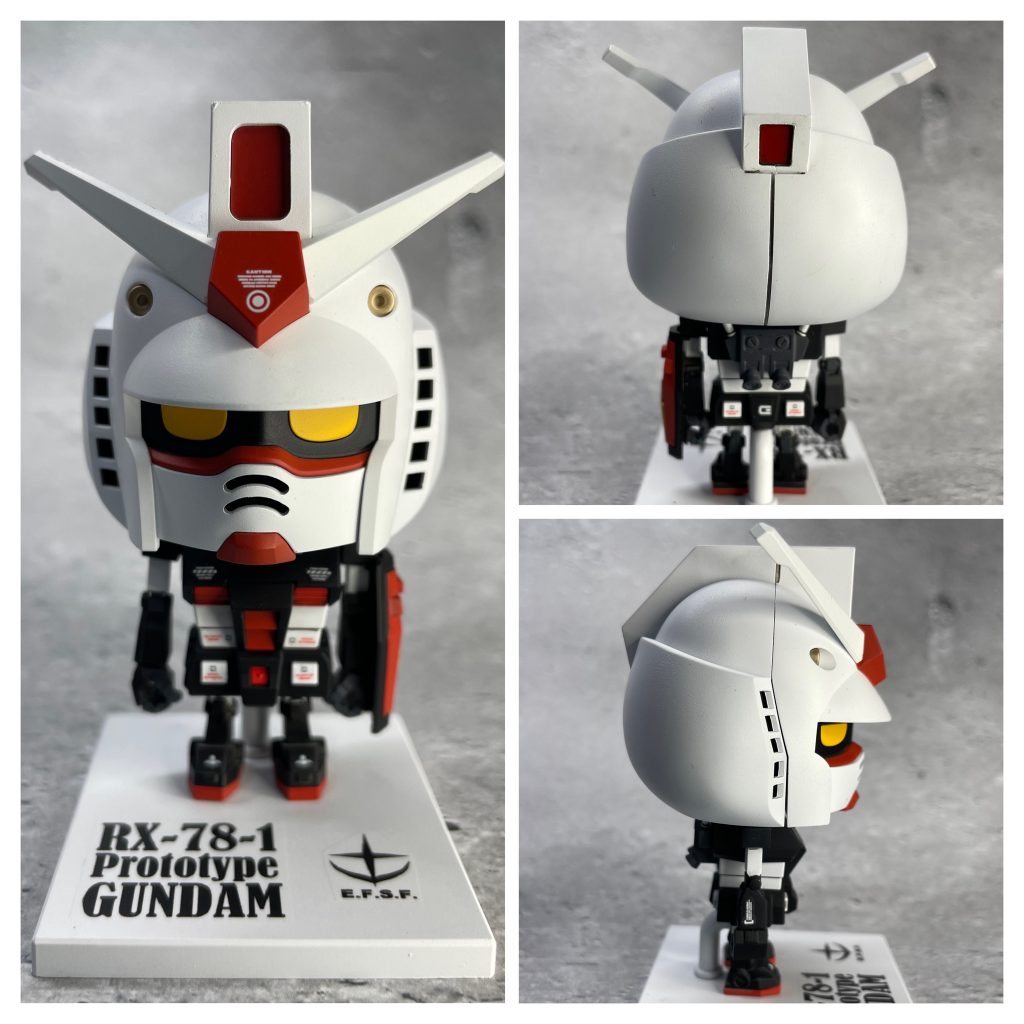RX78-1 プロトタイプガンダムメカニックデザイン企画『MSV』に登場する1号機ガンダム