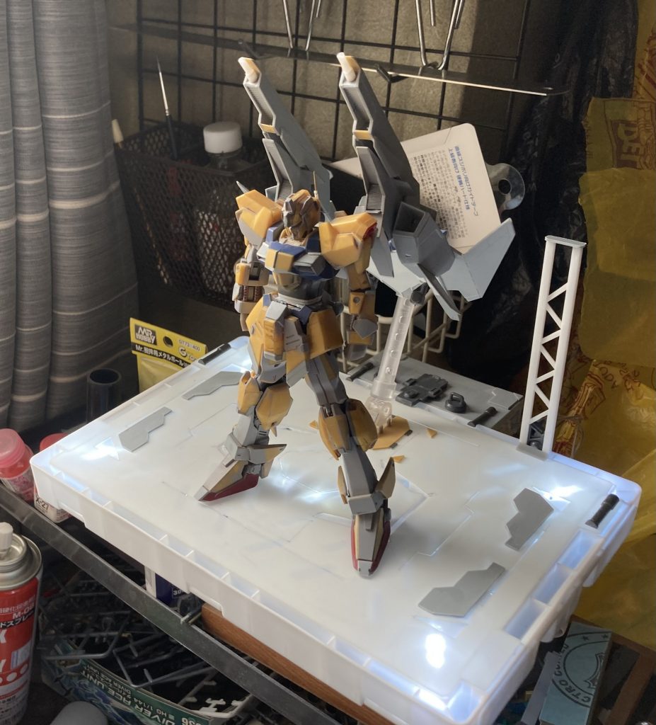 台座とともに驚きの白さ( ˙꒳​˙ )