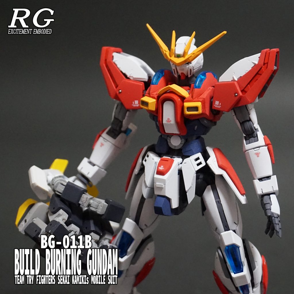 RG ビルドバーニングガンダム–2枚目/制作者：@Under_NM_Design