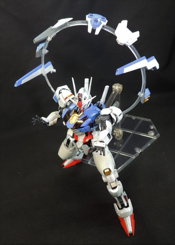 ビットの発射シーンの再現です。