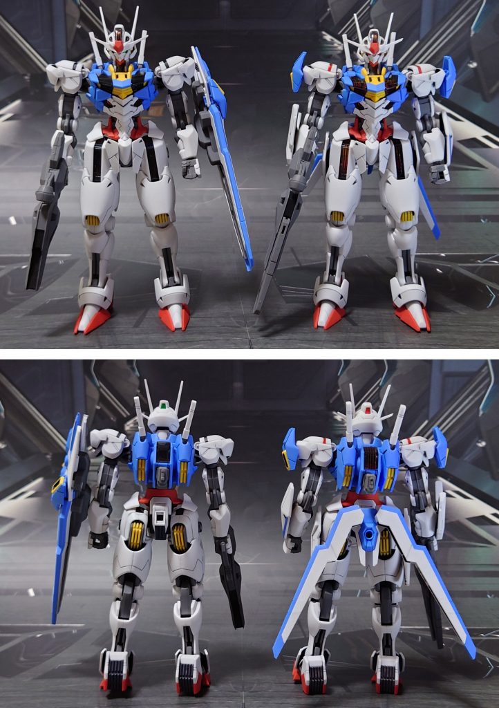 2フォームの比較。