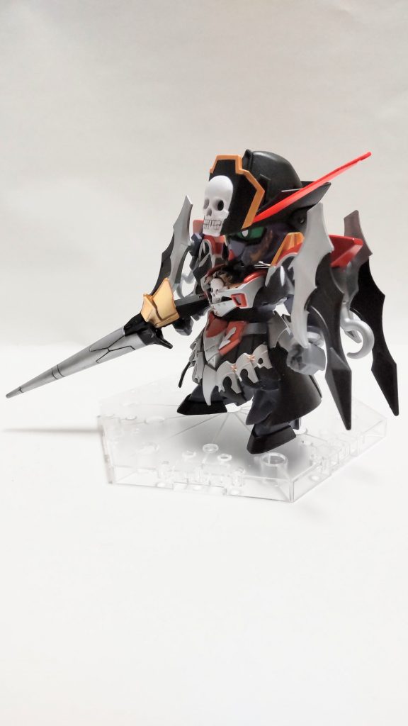 ドッズランサージャスティスナイトのランスの刃？部分とジャンク品から作製。