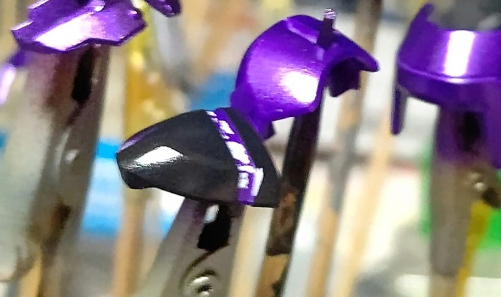 今回の事故、マスキングが塗膜ごと剥がれる。筆塗りでリカバーしました。結構塗装が剥がれるので今後の課題ですね。