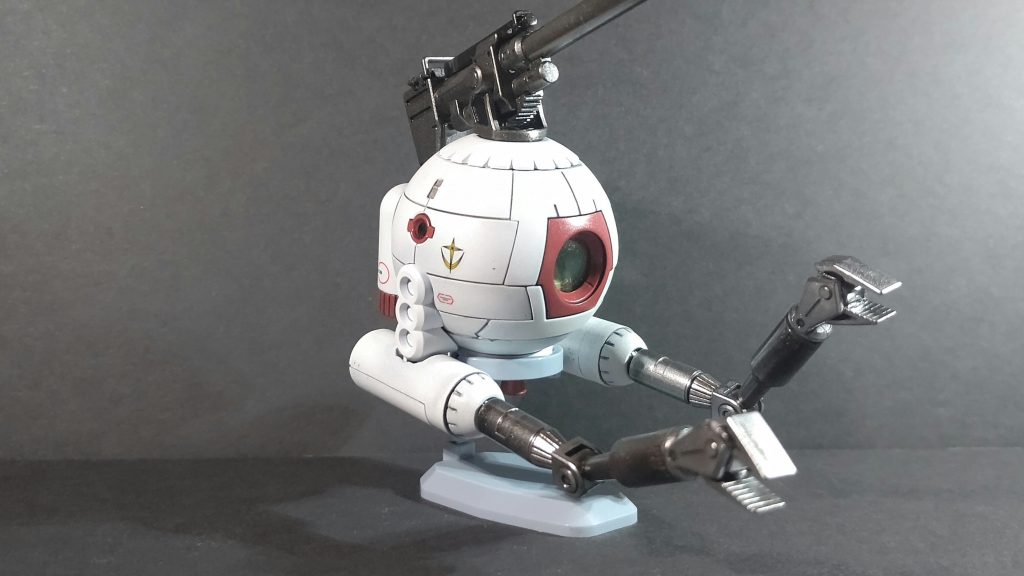 キャノンは使用頻度高過ぎ黒鉄色。アームはExシルバーで