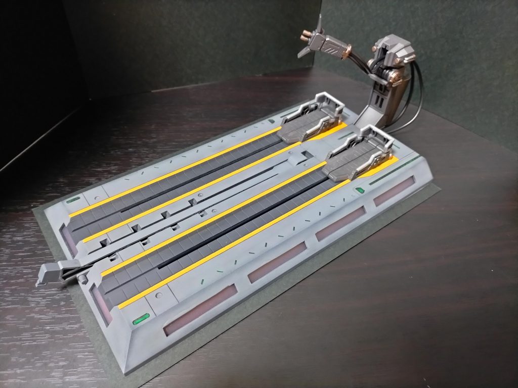 電装カタパルトデッキ【MGストライク付属品】3/2022EX–4枚目/制作者：ジノービー