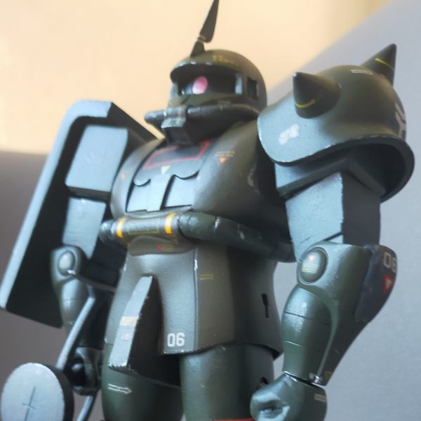 1/100　リアルタイプザク　旧キット改修