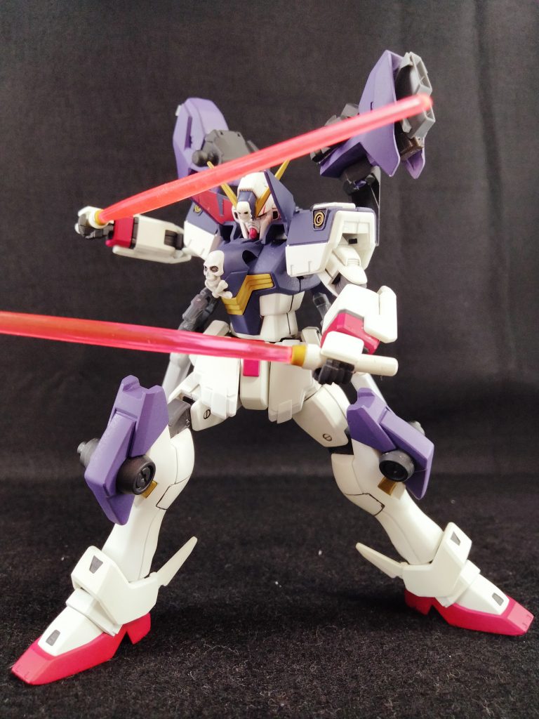 ビームサーベル二刀流。着脱可能に自己満足♪~(´ε` )