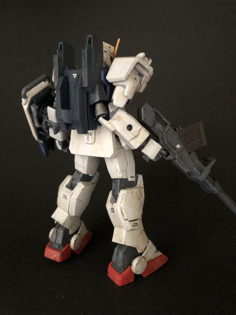 いわゆる旧ＨＧということになるのでしょうか。好きなスタイルです。筆塗り　全塗装ガンプラ　2022 その82