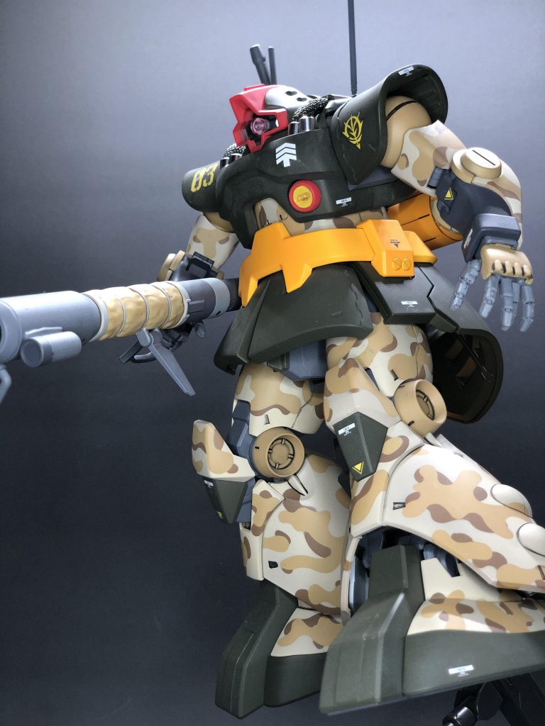 MG ドワッジ　砂漠っぽい迷彩カラー–5枚目/制作者：アヒル