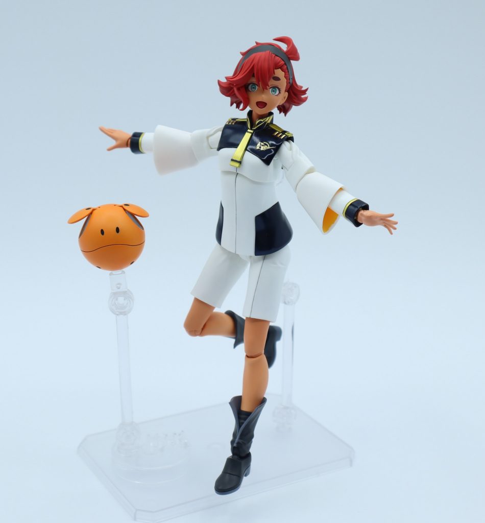 スレッタは基本カラーを参考に塗装😄髪や肌の色は少し明るめにしてます❗