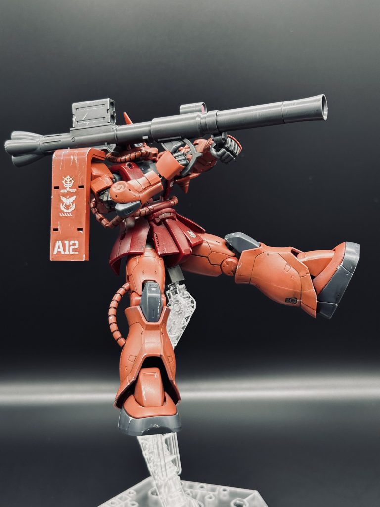 ザクで一番好きなポーズです