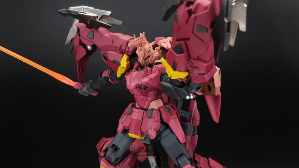 プレバン公式のポージング