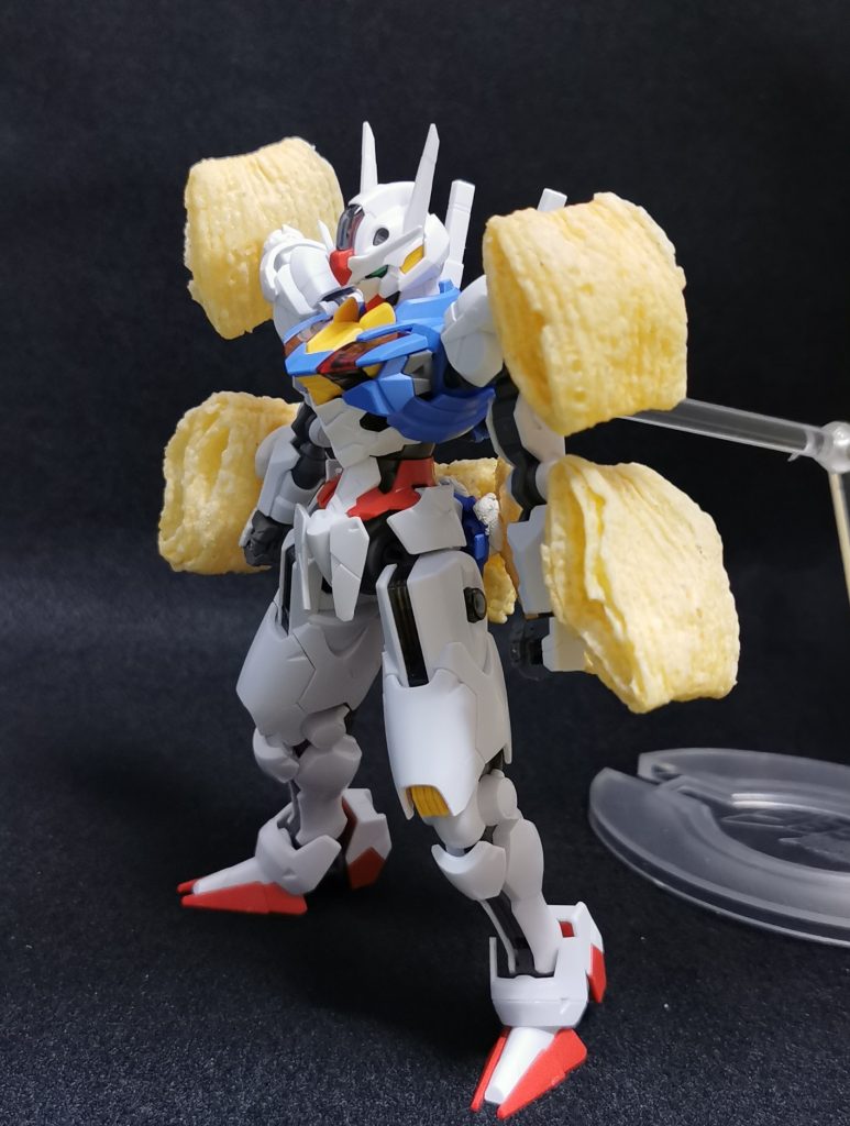 オマケでエアリアル装備のガンダムエアリアルですw