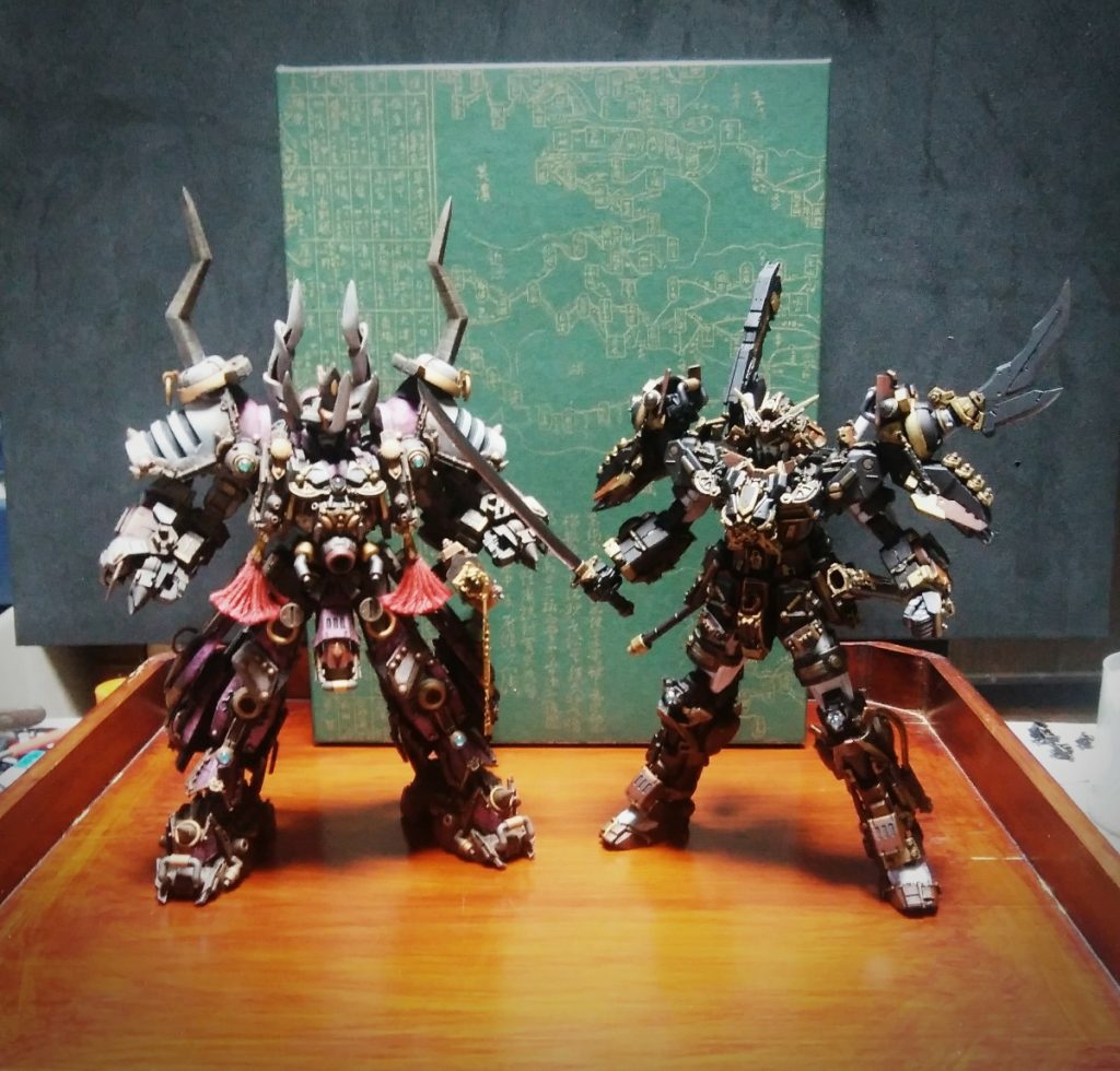 武者冒流刀は、1/144ボルトガンダム、ＢＢ戦士武者冒流刀を使ってますが、フレームはほぼ30MMを使ってます。