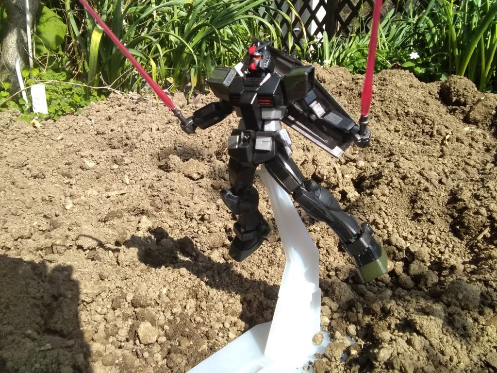 アーマーパージすると、こんな感じ。弟から、こっちのが好き。って言われた時のショック感。