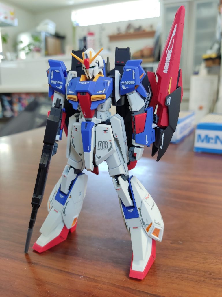 ウェザリング前。デカールを貼ってつや消しスプレーをした状態です。この時点でかっこよくて、ウェザリングすべきか迷いましたが、結果的にやってよかったと思ってます。見ていただいて、ありがとうございました！