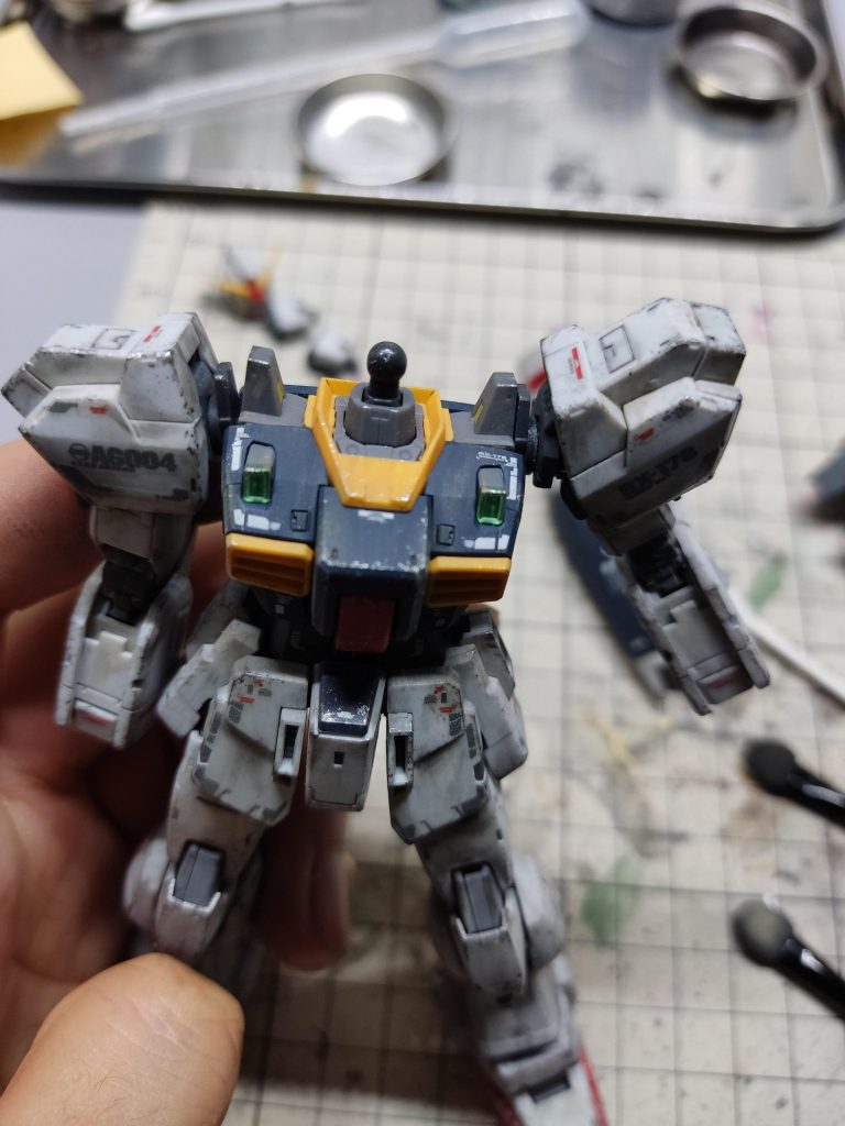 汚したな〜。チッピングが大味ですね…