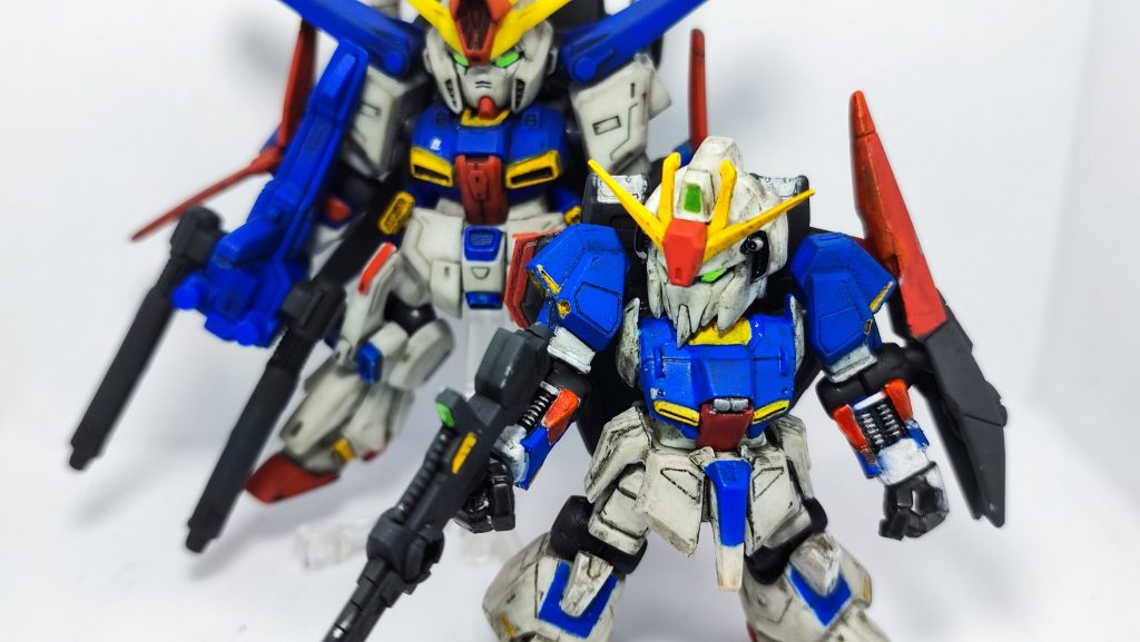 Z世代なのでこの２体のショットは萌えますｗアンサンブルでガンダムチームでも揃えたいですね