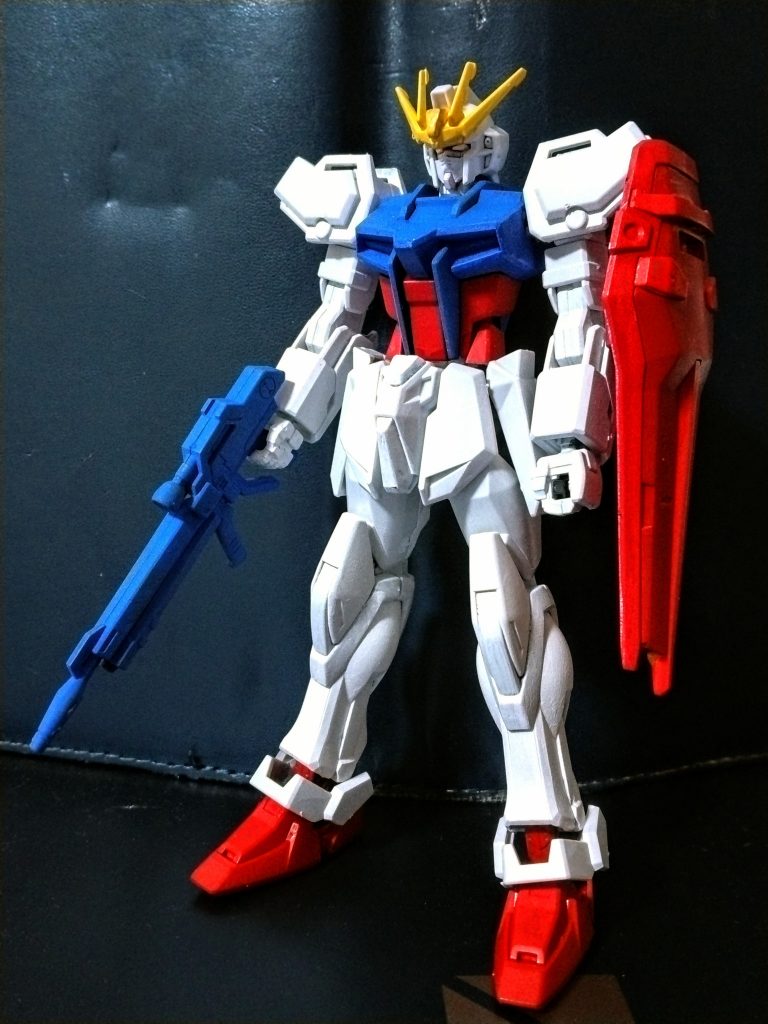 20年前らしいですよSEED…エントリーモデルも300円→700円と値段が変わりましたが、その進化は値段以上ですね。ということで、当時をインスパイヤしてファレホで。サフレス筆塗り一発なのは、ディスプレイのパーツ脱落をずっと放置してる様なイマイチやる気が感じられない店なのに・塗装作品であること・作品無償提供の参加レギュレーションへの当てつけじゃないです。