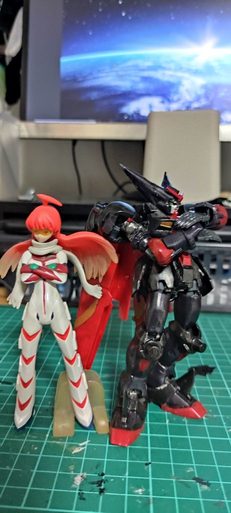 「流派、東方不敗は王者の風よ!」「お姉ささま!」??撮影後の謎の絡み。