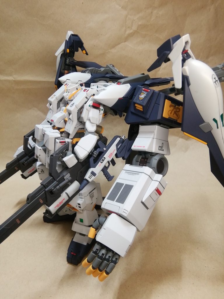 ガンダムTR-1［ヘイズル・アウスラ］ギガンティック・アーム・ユニット装備–3枚目/制作者：@mooh_moooh