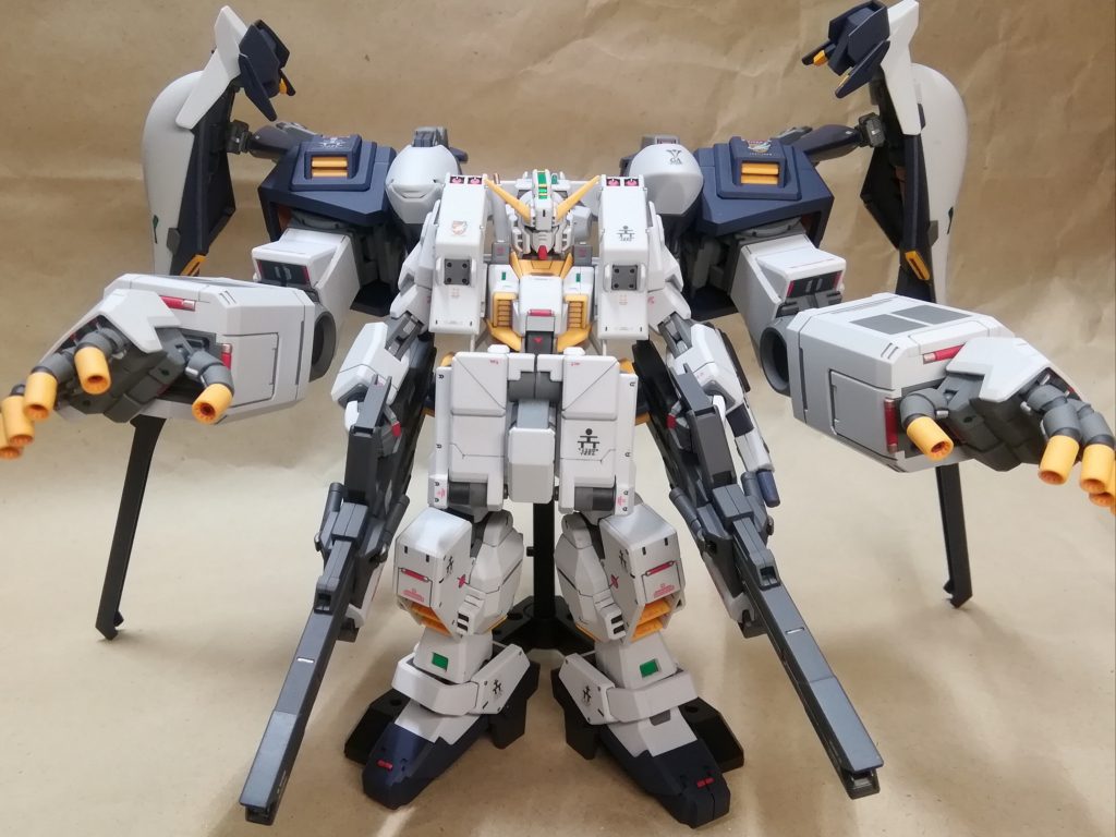 ガンダムTR-1［ヘイズル・アウスラ］ギガンティック・アーム・ユニット装備–6枚目/制作者：@mooh_moooh