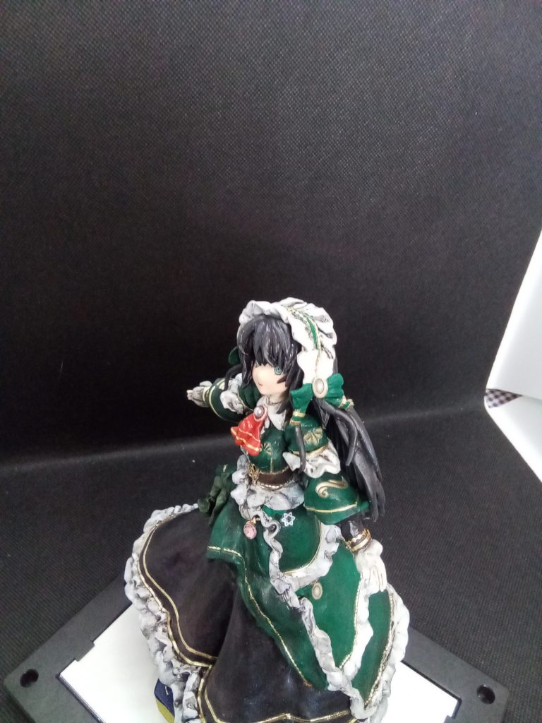 ヘッドドレスのデザインを変更　ついでにリボンを追加しました