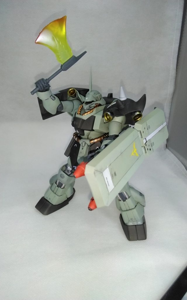 ヒートホーク?は少し不自然なテカりに見えてしまうのは写真の取り方なのかな