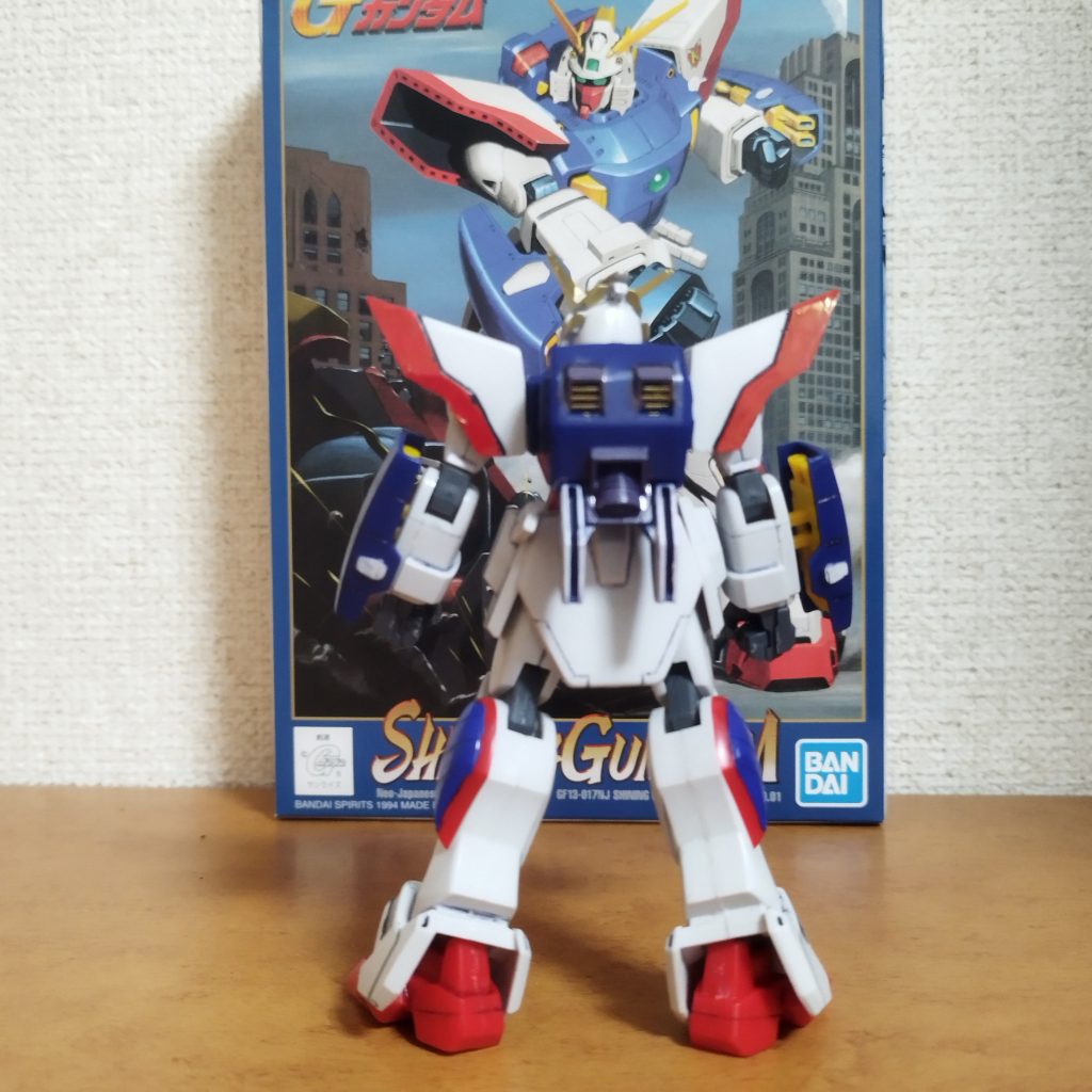 旧キット1/144シャイニングガンダム–4枚目/制作者：まっちゃん