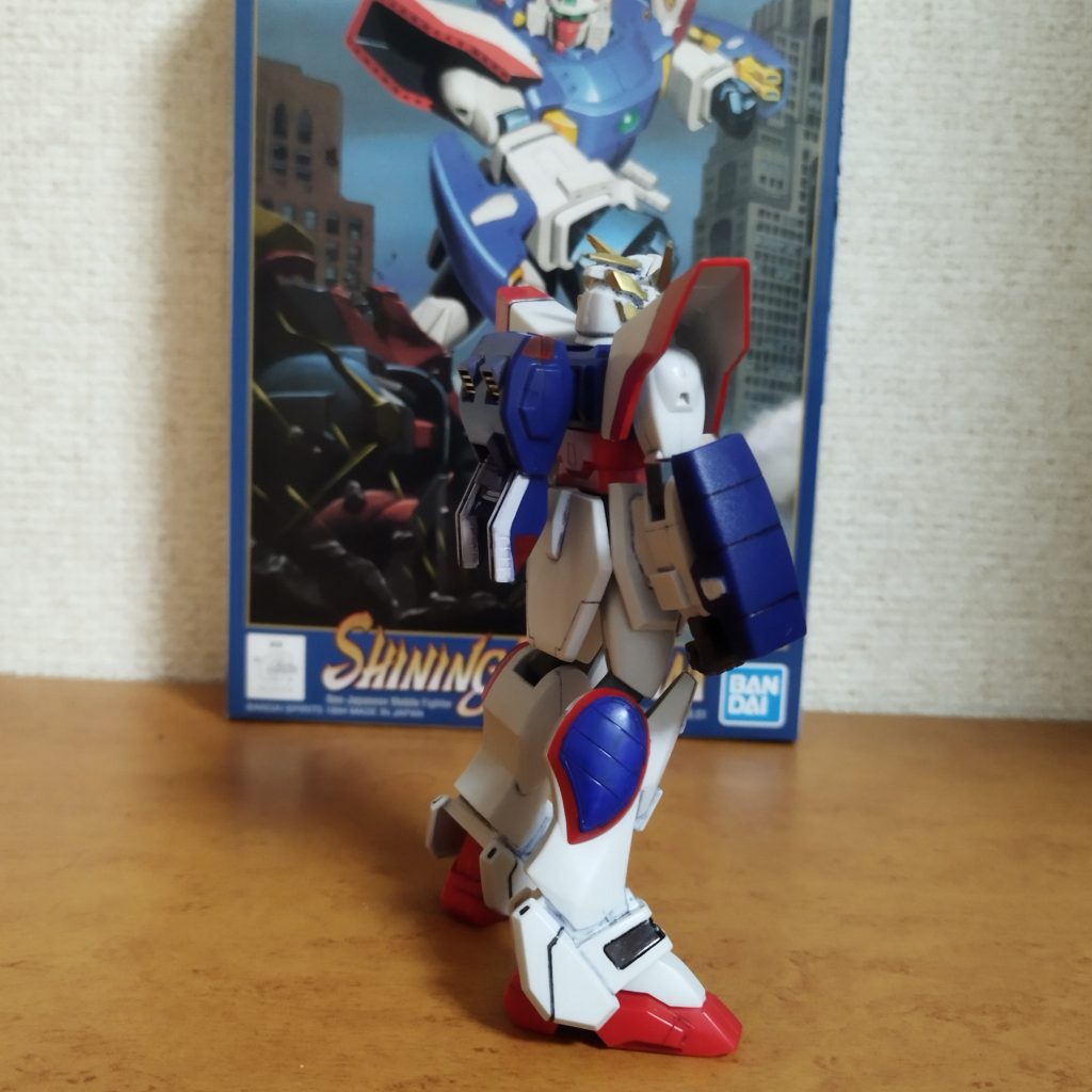 旧キット1/144シャイニングガンダム–3枚目/制作者：まっちゃん