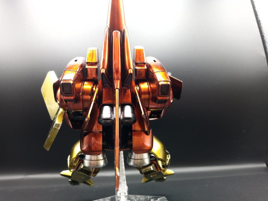 ミサイルユニット部分はウェザリングは控えめにしました。
