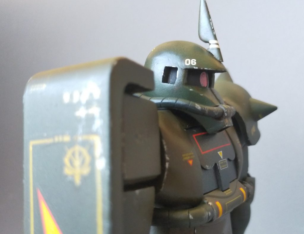 1/100　リアルタイプザク　旧キット改修–5枚目/制作者：Garak