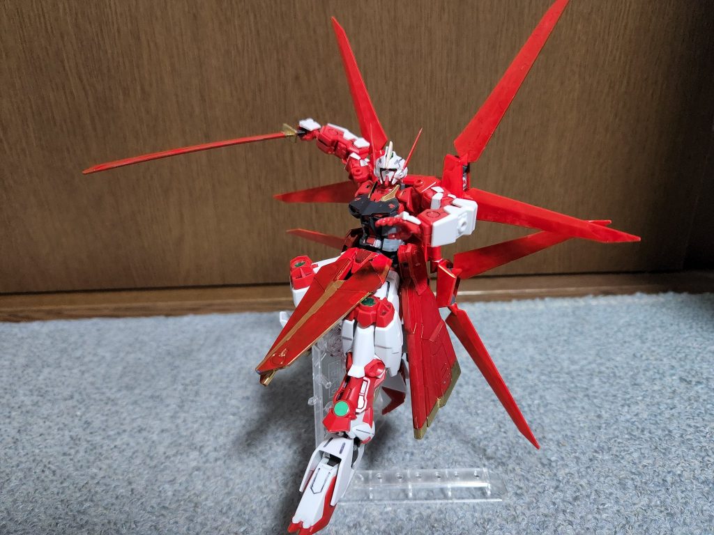 アストレイとギャラクシーブースターでカガリ作りたいって3年くらい前から用意してたんですがいよいよ時かなと思い作成