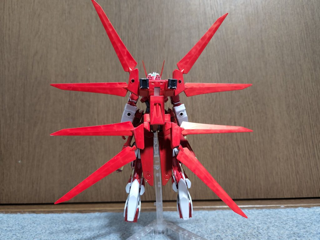 真っ赤に塗ったギャラクシーブースター今は高いんかなビルドカスタムシリーズ