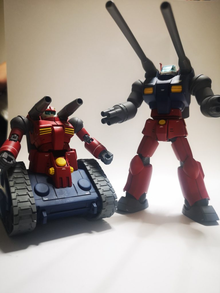 ガンタンクはボールジョイント化となるとやりたくなるRX計画における互換性チェック！