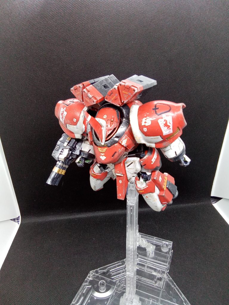 「伊達や酔狂でこんな頭をしているわけではない!!」最終手段のヒートホーン両腕が破壊されても戦い抜きます