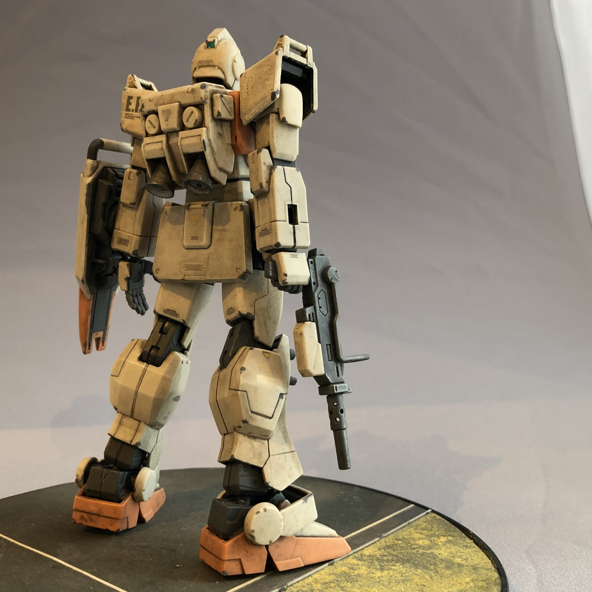 HGUC 陸戦型ジム｜ぱんきちさんのガンプラ作品｜GUNSTA（ガンスタ）