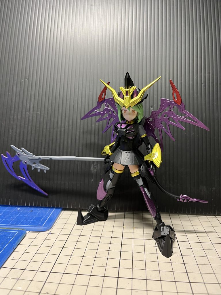 紫は ガイア プライマリーレッド+プライマリーブルーの混ぜ合わせです。