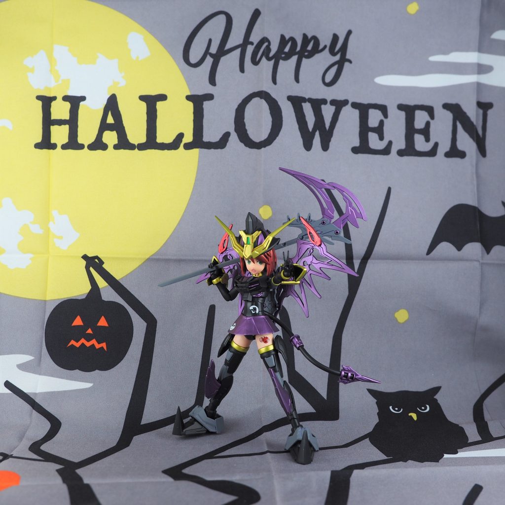 しっぽだけ悟空インパルスあとは徐晃ガンダムデスサイズです。