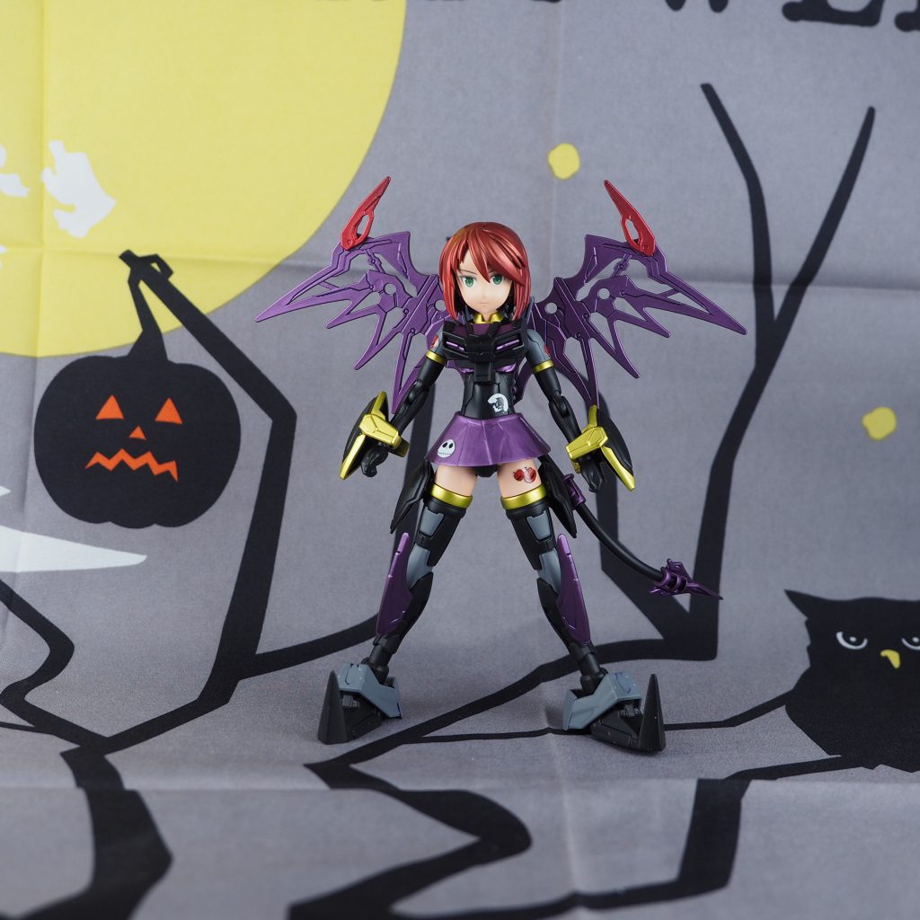 髪の毛の色も結構こだわりました。ブラウンサフ → クリアレッド → クリアゴールド → クリアレッドです。