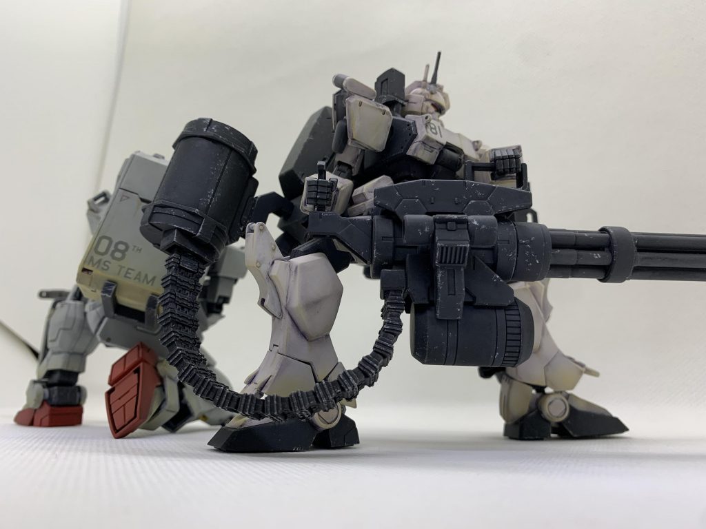 HG 陸戦型ガンダム・Ez-8ガンダム–3枚目/制作者：tyuyokame