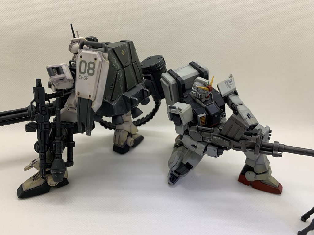 主役機に負けないようにEz-8に頑張ってもらいました。